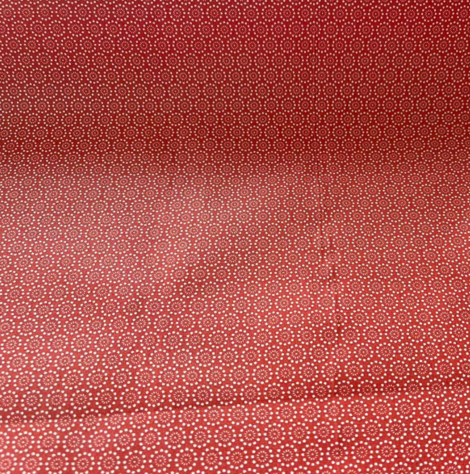 Coton enduit petits ronds