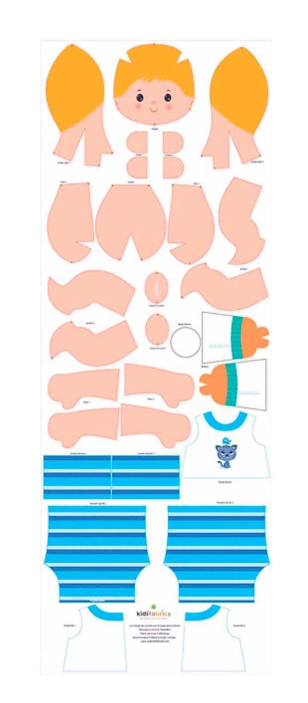 Kit couture - Poupon garçon