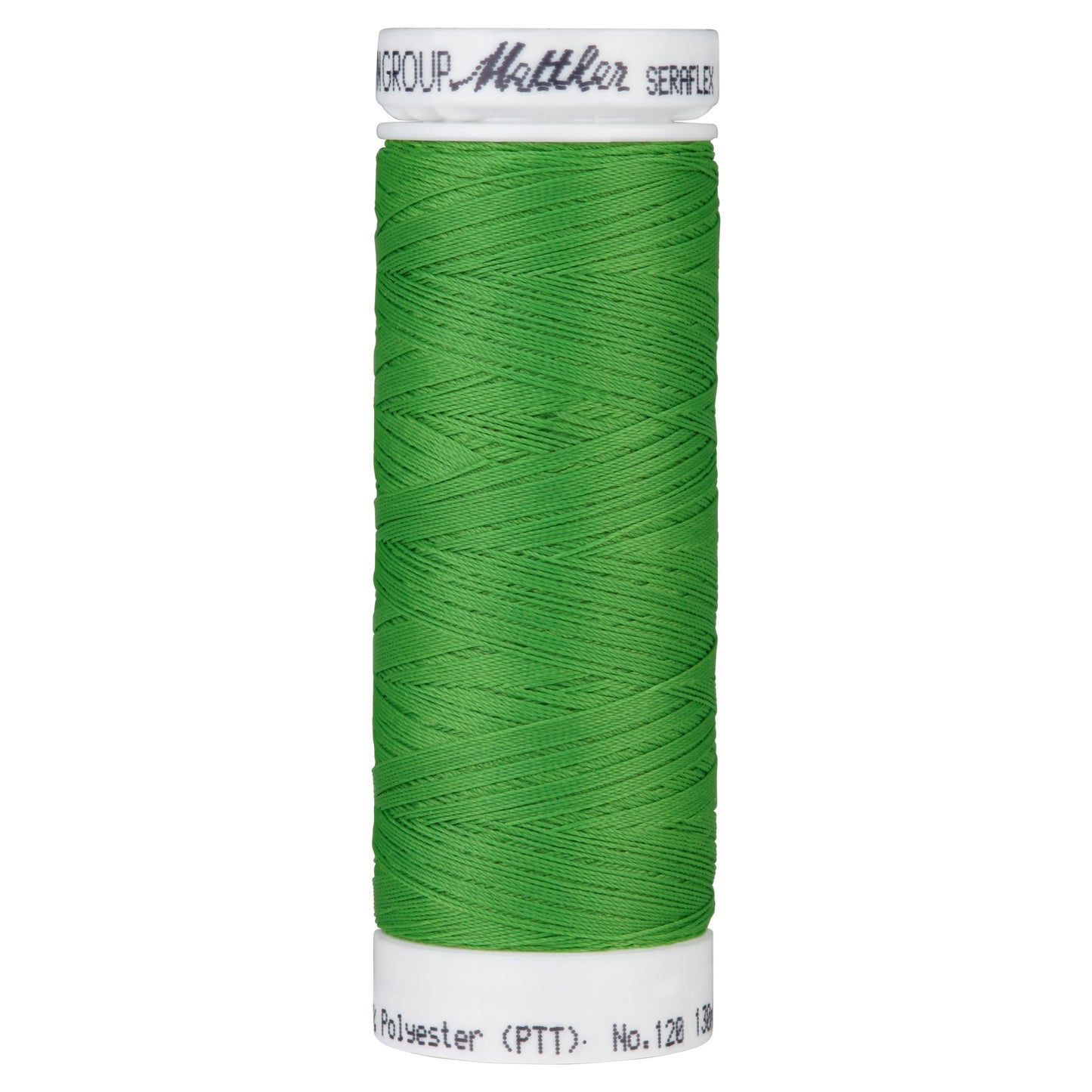 Fil à coudre élastique Seraflex Mettler 130 m - 1099 vert pomme