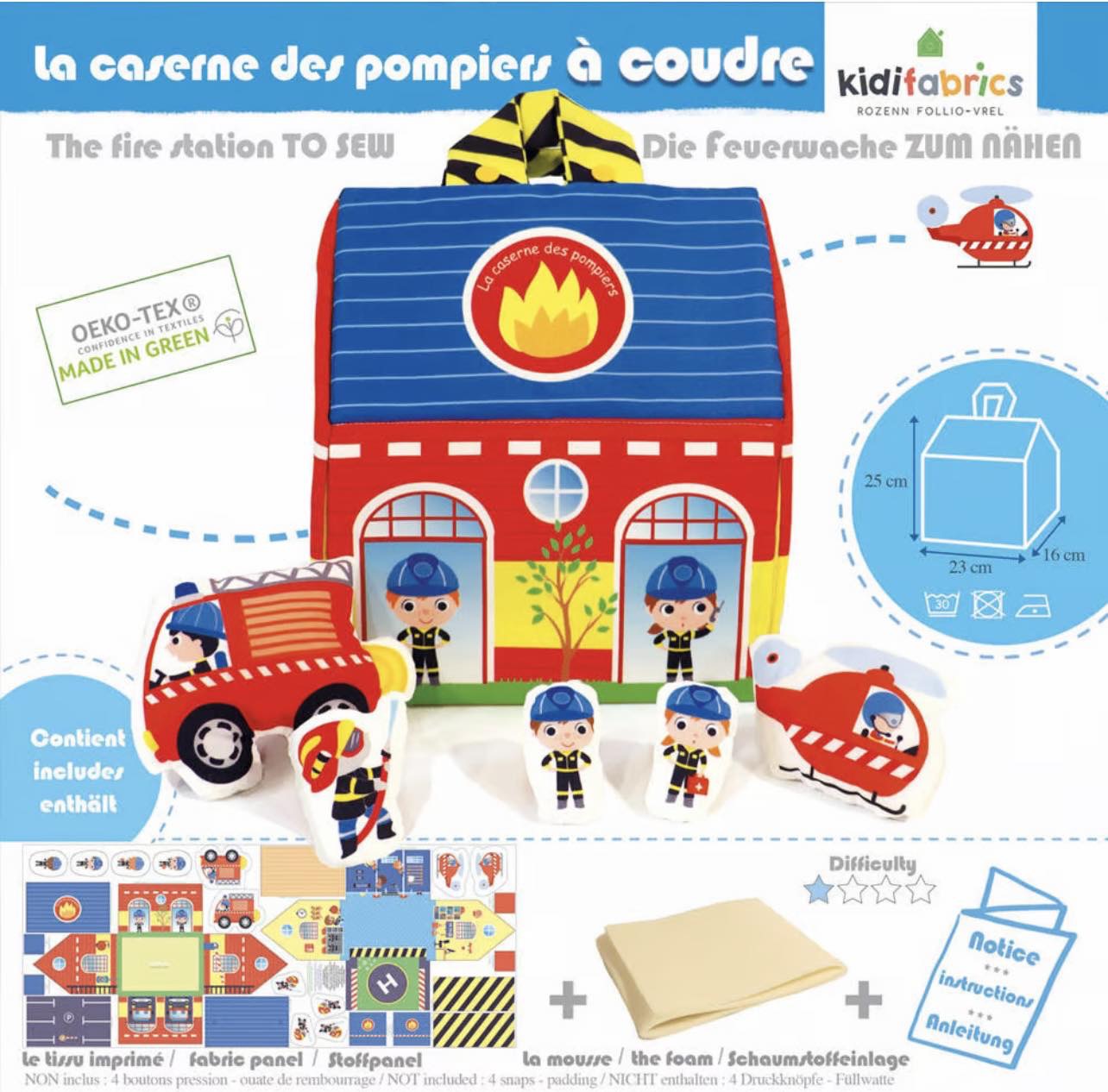 La caserne des pompiers à coudre