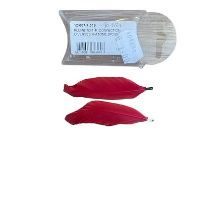 Plumes Rouge Atome