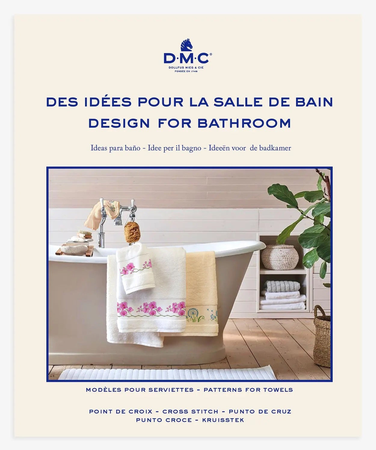 DMC point de croix - Des idées pour la salle de bain