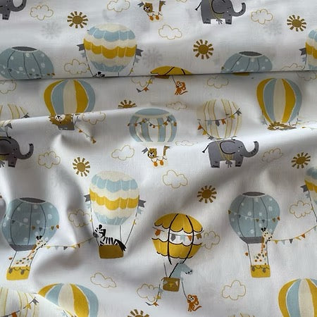 Popeline de coton POPPY - Fly with me