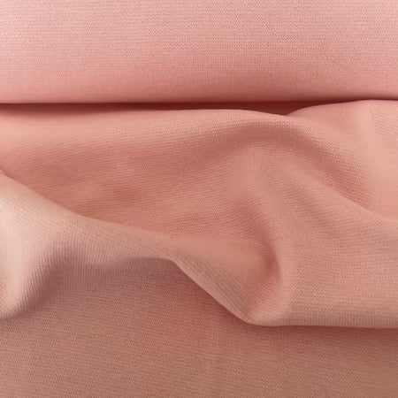 Bord-côte tubulaire rose blush