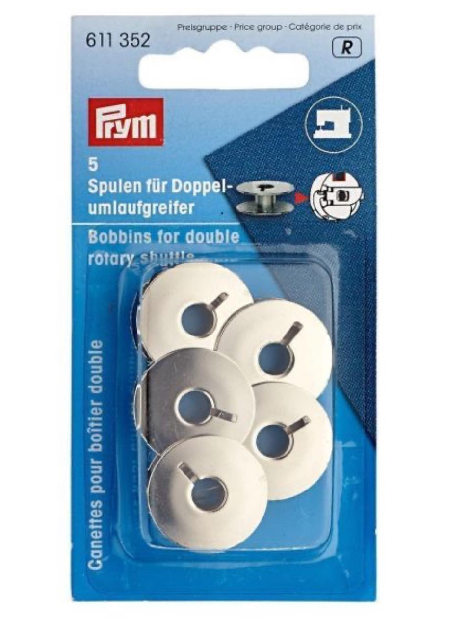 Canettes pour boitier double - Prym