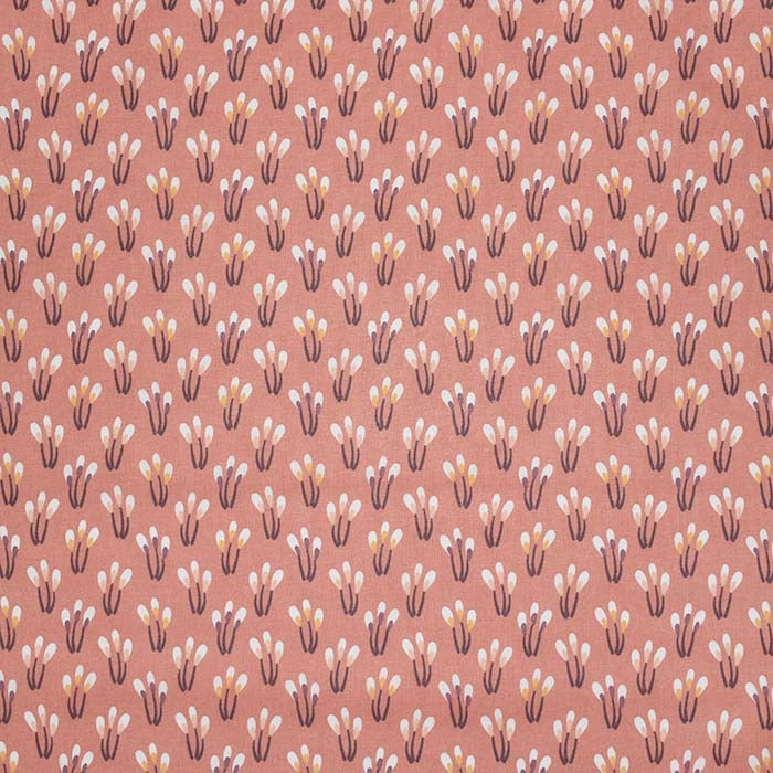 Coton enduit petites fleurs