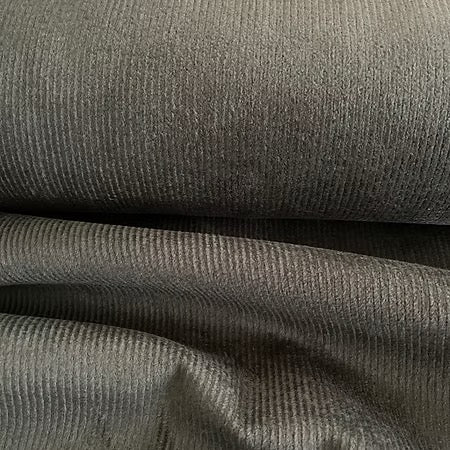 Velours milleraies vert kaki foncé