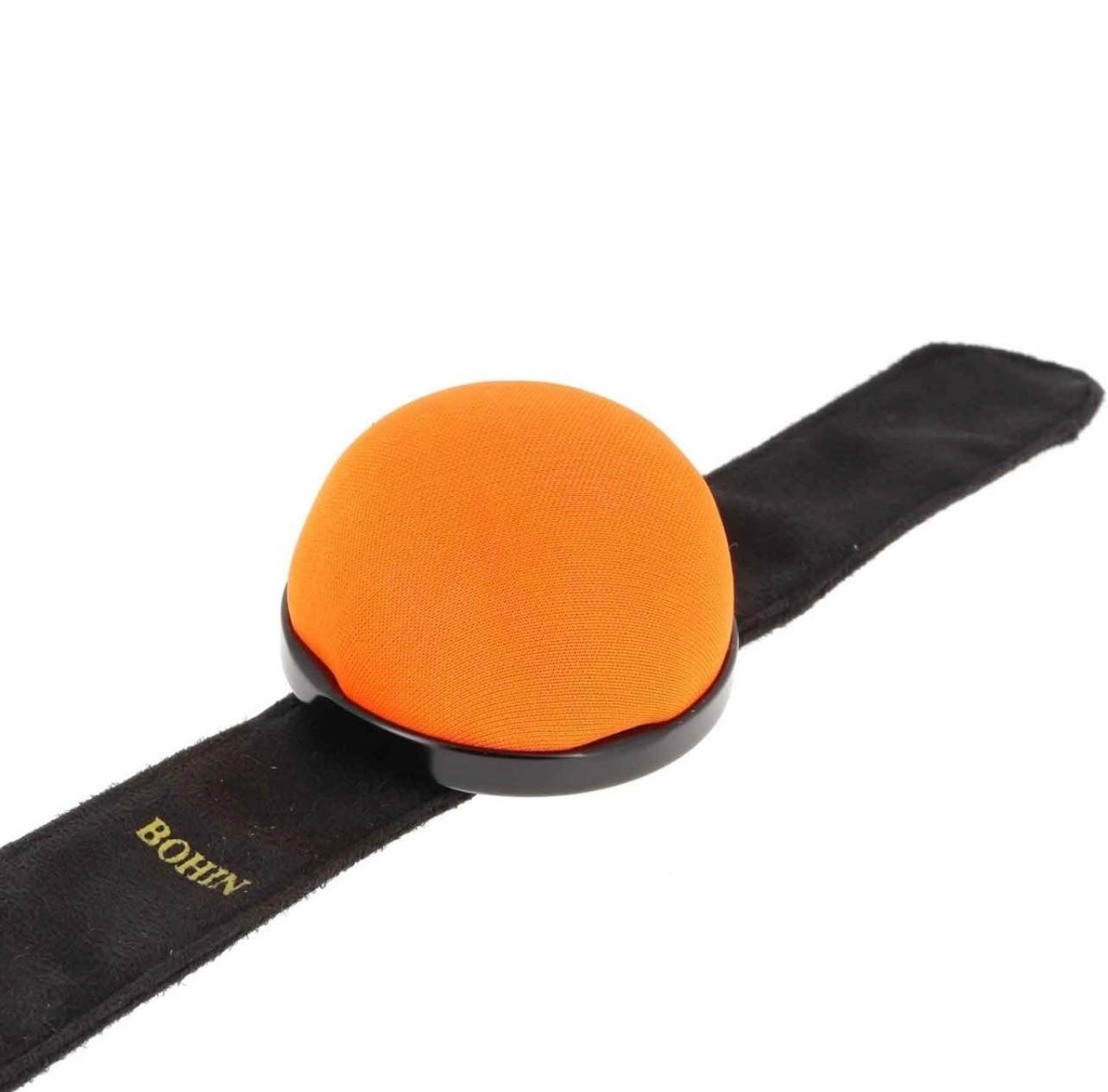 Pelote tissu bracelet ajustable - Bohin