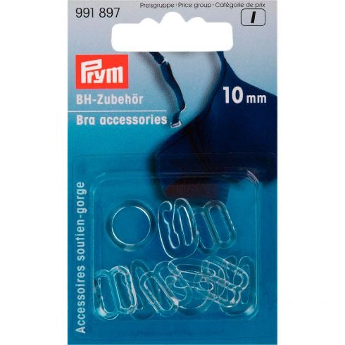 Kit réparation soutien-gorge transparent 10mm - Prym
