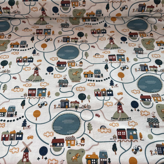 Jersey carte routière OjuTie