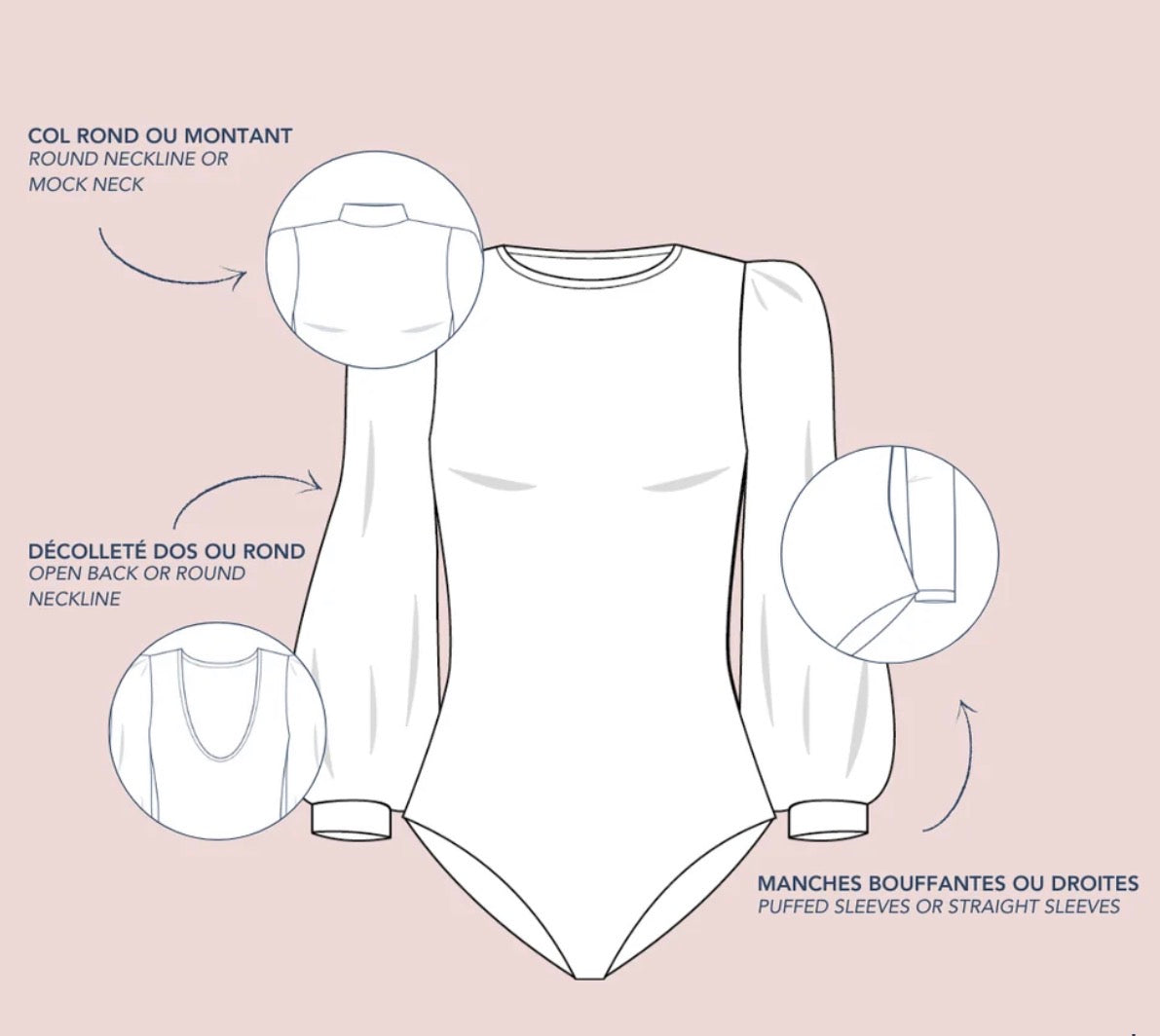 Patron Body Sora - Lise Tailor