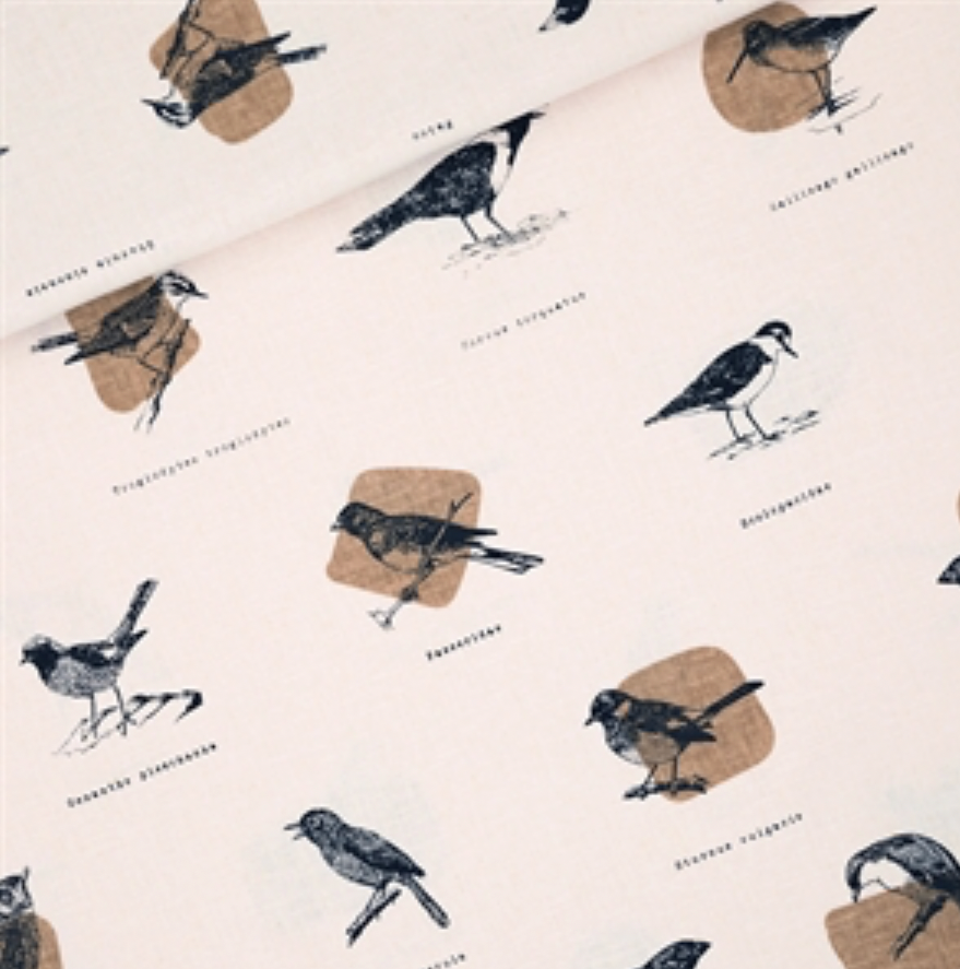 Ornithologie - Mélange de viscose de lin - See You at Six