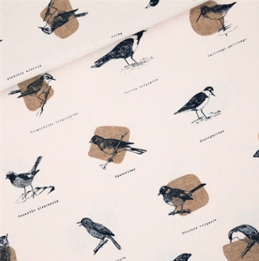 Ornithologie - Mélange de viscose de lin - See You at Six