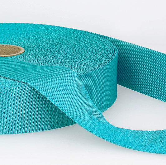 Sangle nylon turquoise 35 mm