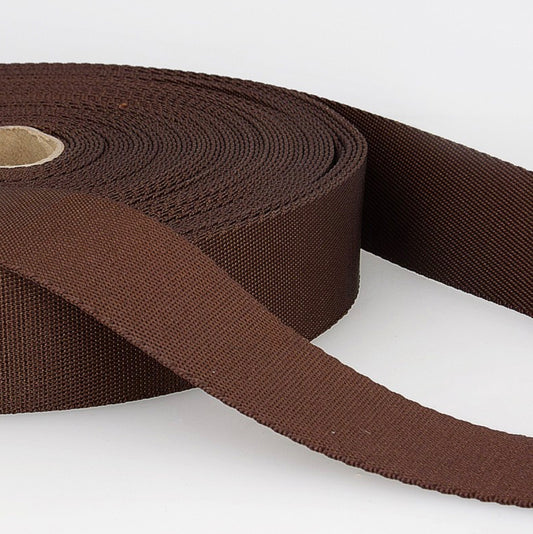 Sangle nylon brun 35 mm