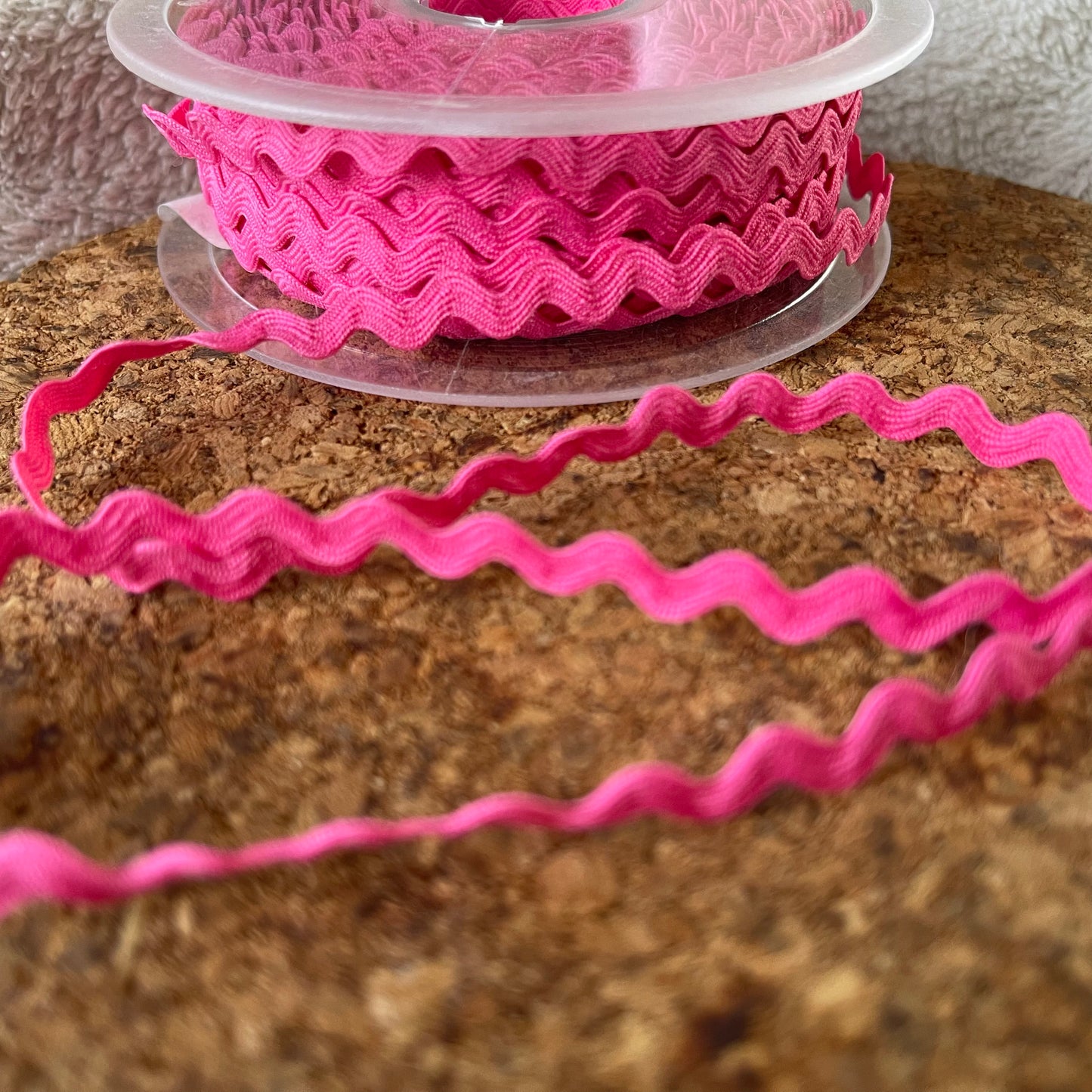 Serpentine / croquet rose fuchsia  10mm
