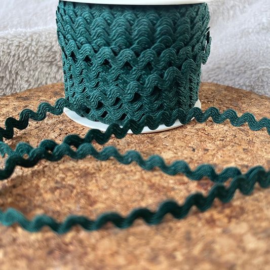 Serpentine / croquet vert bouteille 10mm