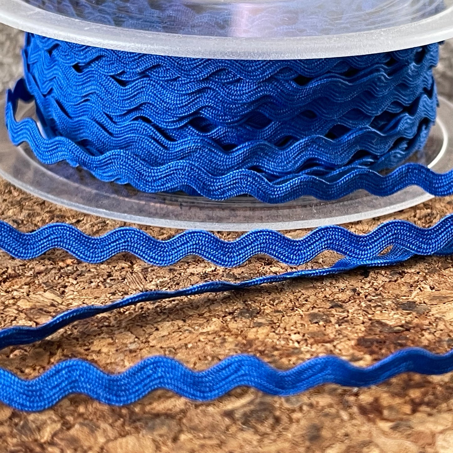 Serpentine / croquet bleu roi 10mm