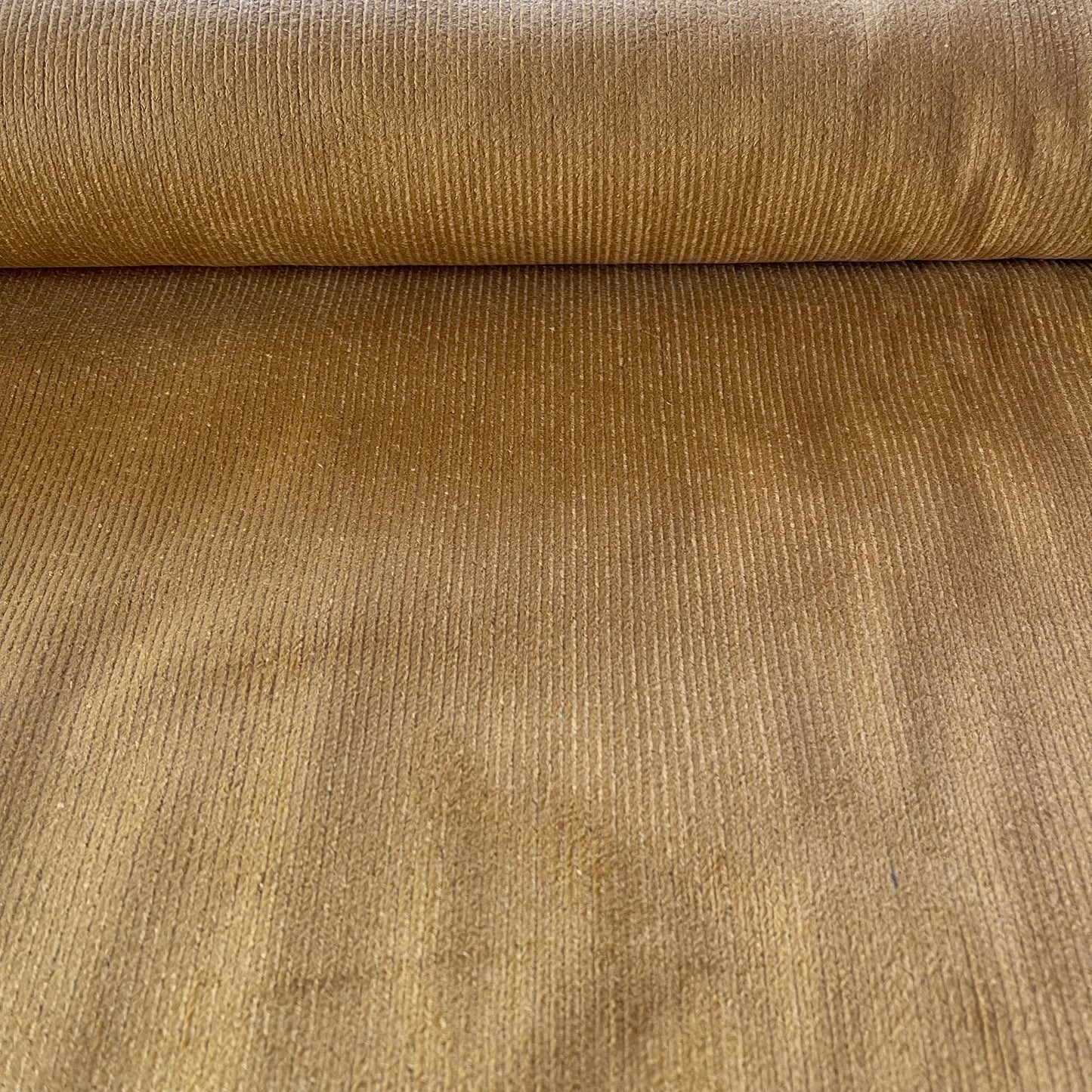 Velours milleraies moutarde 8W STRETCH