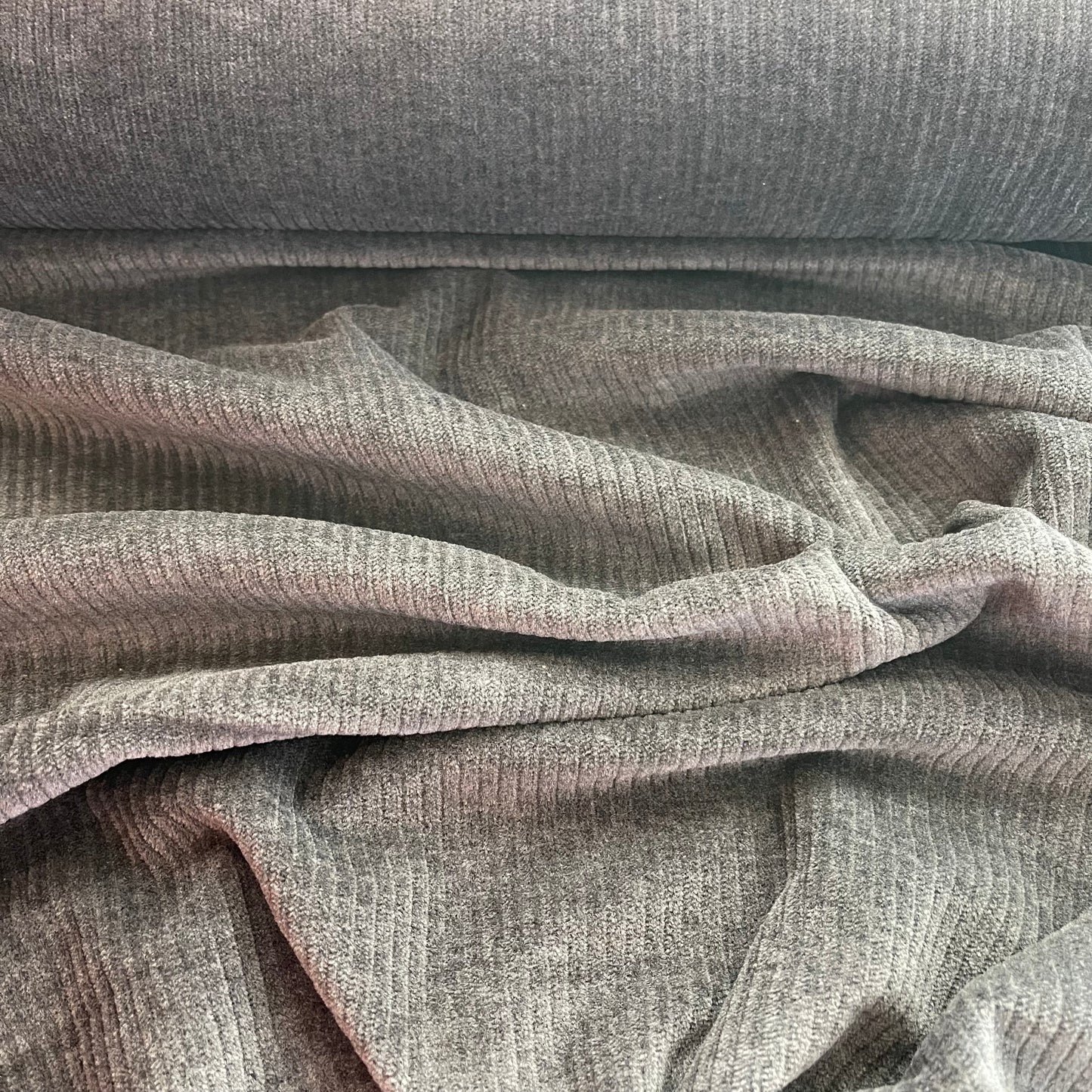 Velours côtelé Nicki Charbon STRETCH