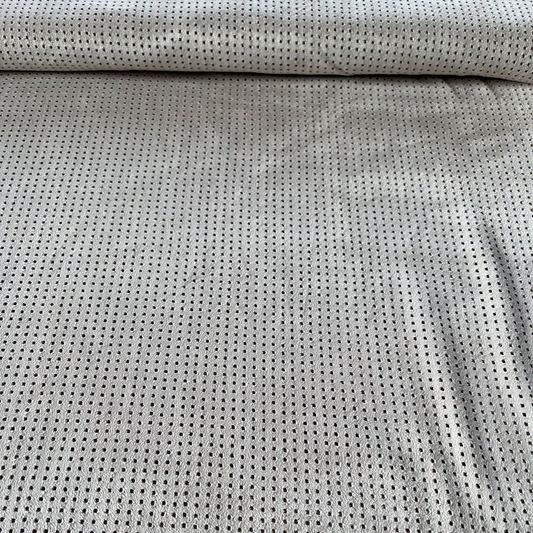 Suédine souple perforée beige