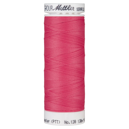 Fil à coudre élastique Seraflex Mettler 130 m - 1429 rose foncé