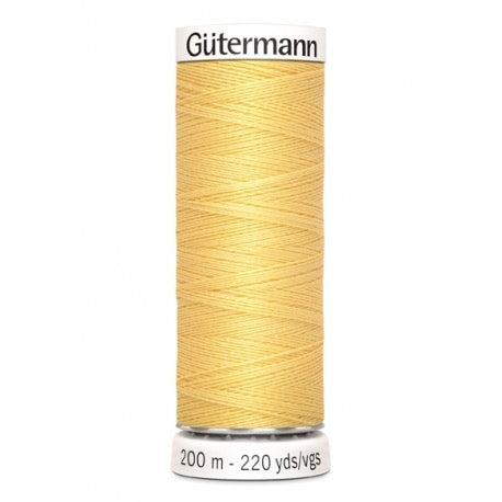 Fil à coudre gutermann polyester 200m - 7 vanille