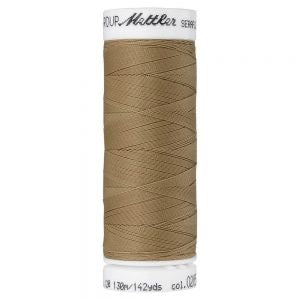 Fil à coudre élastique Seraflex Mettler 130 m - 285 camel