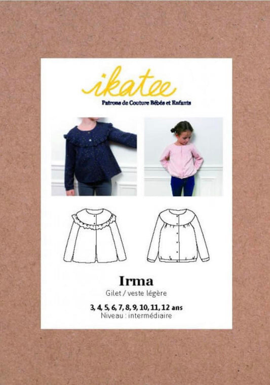Patron Irma - du 3 ans au 12 ans - Ikatee