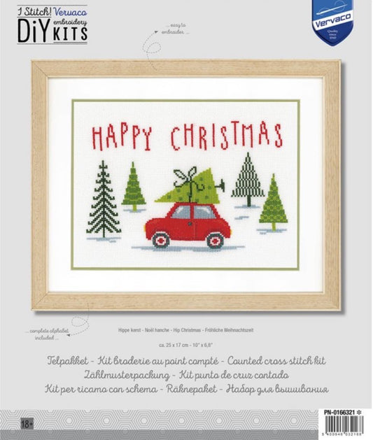 Kit broderie - Happy Christmas