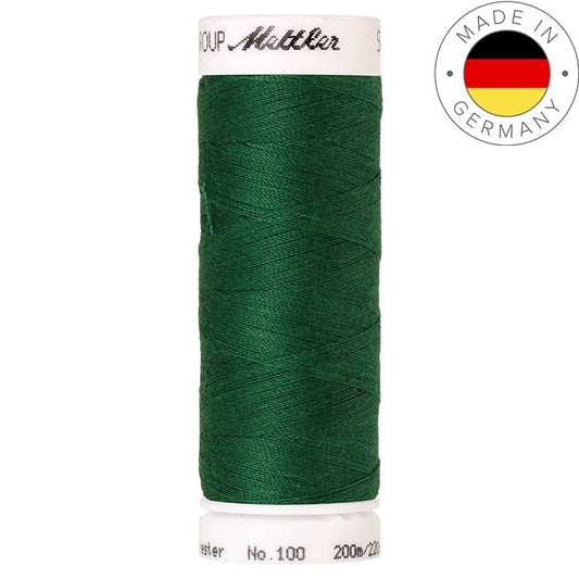 Fil à coudre Seralon Mettler 200m polyester - 0247 Vert chlorophylle