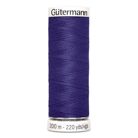 Fil à coudre gutermann polyester 200m - 463 violet foncé