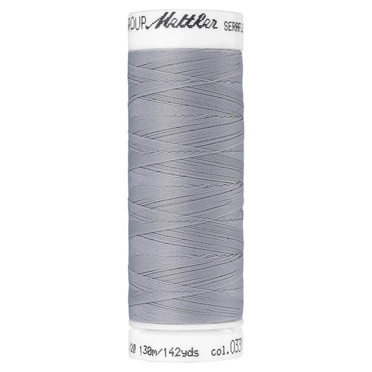 Fil à coudre élastique Seraflex Mettler 130 m - 331 gris clair