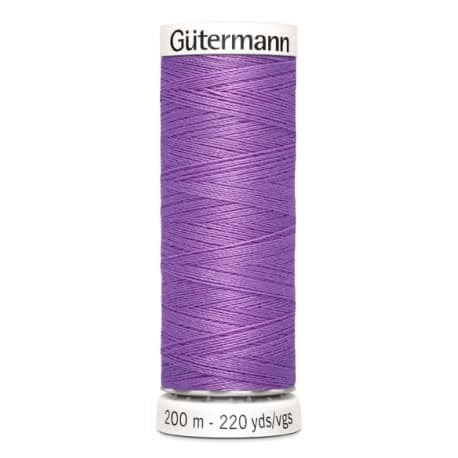 Fil à coudre gutermann polyester 200m - 291 améthyste