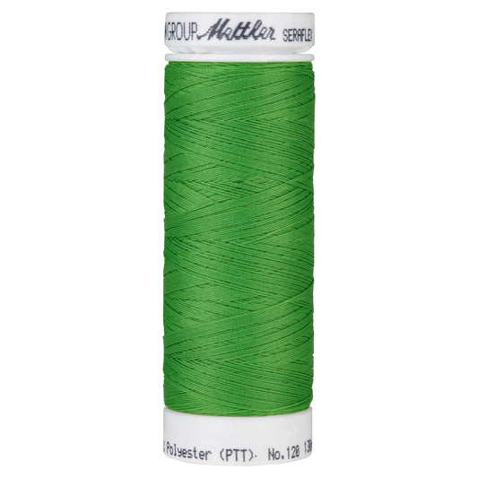 Fil à coudre élastique Seraflex Mettler 130 m - 1099 vert pomme