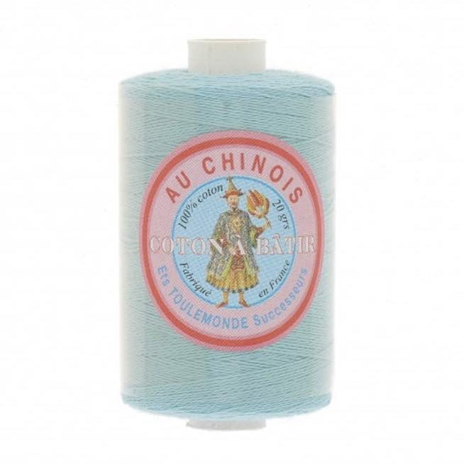 Fil à bâtir bleu ciel - Au chinois