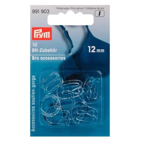Kit réparation soutien-gorge transparent 12mm - Prym