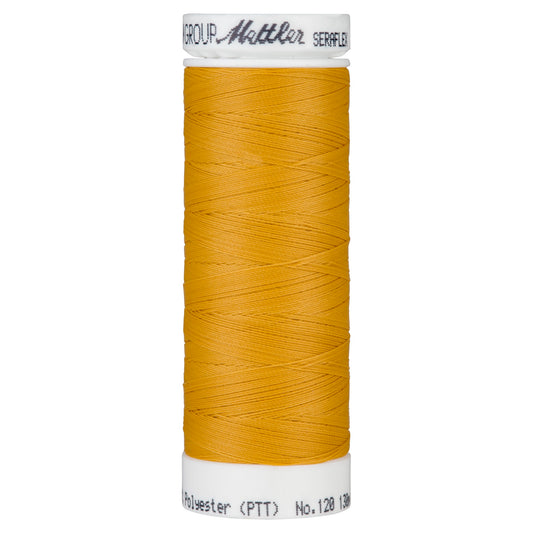Fil à coudre élastique Seraflex Mettler 130 m -  892 ocre