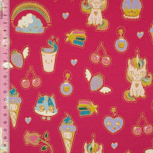 Sweat léger Poppy Candy Dream - rose