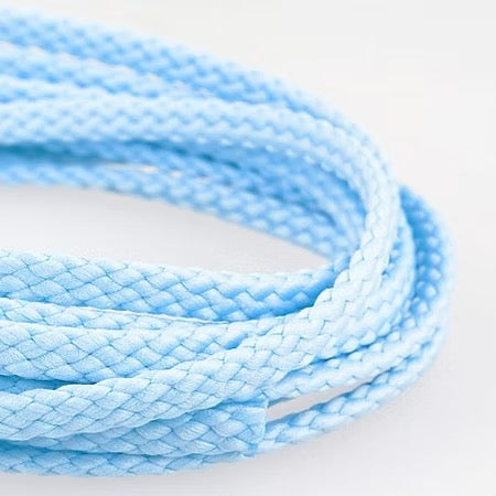 Cordon 100 % Polyester - 5 mm - bleu clair