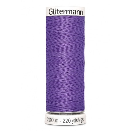 Fil à coudre gutermann polyester 200m - 391 lavande