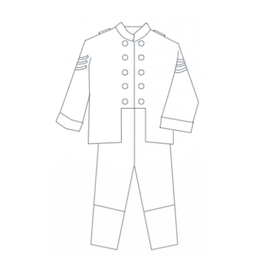 Patron Soldat de plomb - du 2 ans au 8 ans - L'enfant roi