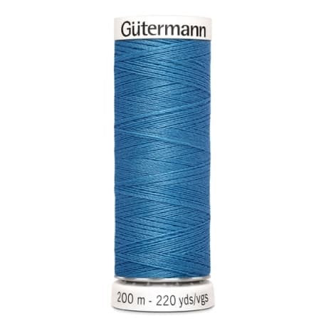 Fil à coudre gutermann polyester 200m - 965 jean délavé