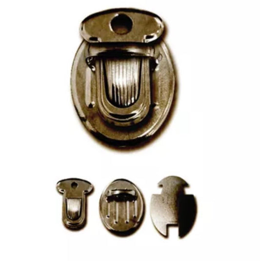 Fermoir cartable bronze
