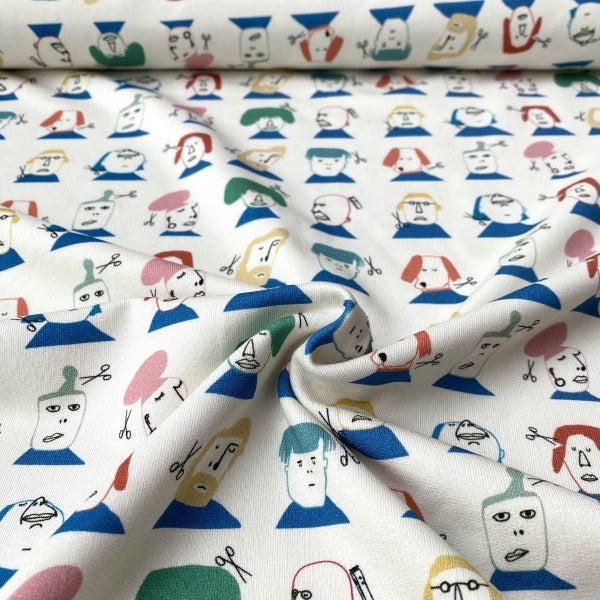 French Terry The career hairdresser - Capsule Fabrics