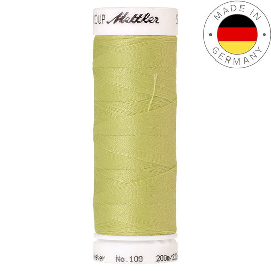 Fil à coudre Seralon Mettler 200m polyester - 1343 Pomme granny
