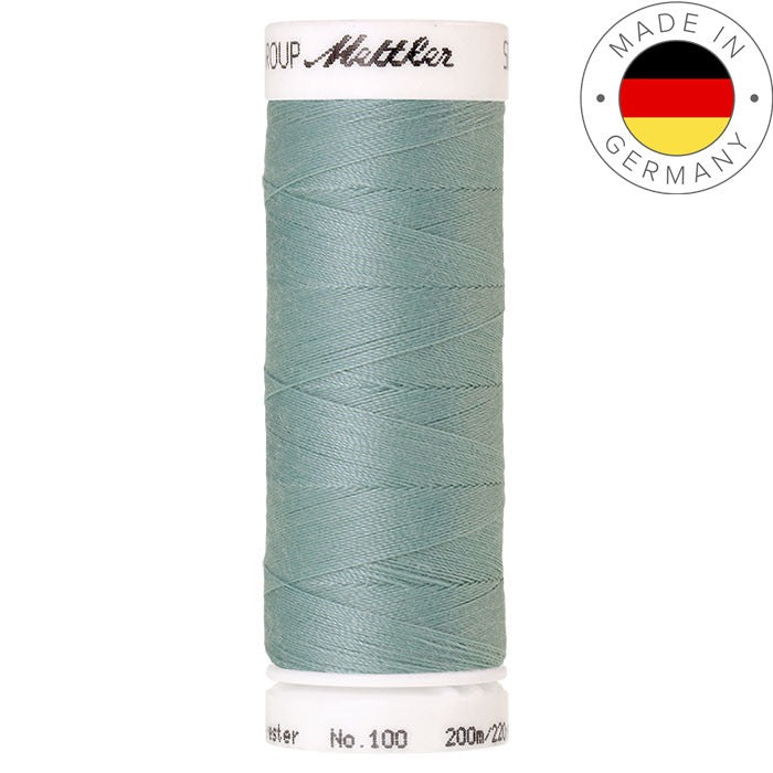 Fil à coudre Seralon Mettler 200m polyester - 1410 Bleu vert océan