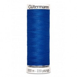 Fil à coudre gutermann polyester 200m - 315 bleu amiral