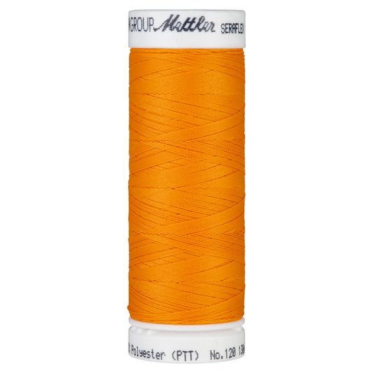 Fil à coudre élastique Seraflex Mettler 130 m -  122 orange clair
