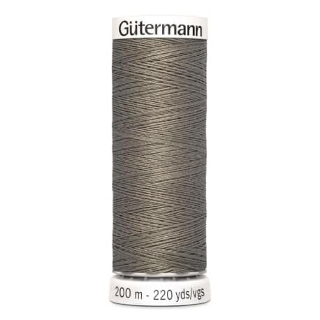 Fil à coudre gutermann polyester 200m - 241 truffe